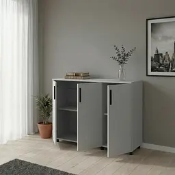 Комод Doros Торн Сірий 3Ш/1Д 135х51.6х80 (41510183) - мініатюра 6