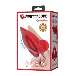 Вібростимулятор PRETTY LOVE CARNATION, 7 vibration functions Memory function PRETTY LOVE BI-300072 102050 - мініатюра 10