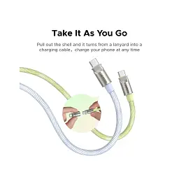 Дата кабель USB-C to USB-C 1.2m 60W pink Ugreen (35510) - мініатюра 2