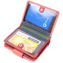 Жіночий шкіряний гаманець ST Leather 9,5х11,5х2,5 см acs0028350 - мініатюра 5