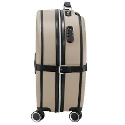 Валіза Semi Line 24" M Champagne/Black (T5674-3) - мініатюра 6
