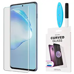 Захисне скло DK для Motorola Moto G85 UV Curved 015456 clear 2 шт. - мініатюра 3