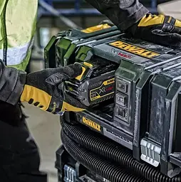 Пилосос мережевий DeWALT з АКБ та ЗП (DCV586MT2) - мініатюра 3