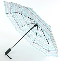 Жіноча складана парасолька повний автомат Art Rain 100 см біла - мініатюра 3