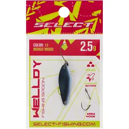 Блешня Select Welldy 2.5g 31mm #13 Indigo Mood - мініатюра 2