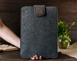Чохол Gmakin Apple MacBook Air/Pro 15` GM56-15 Felt Case (Black) [73565] - мініатюра 9