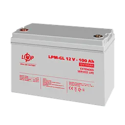 Акумулятор гелевий LPM-GL 12V - 100 Ah - мініатюра 3