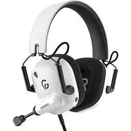 Навушники Genesis Mercury (HS120W) White, Mini jack 3.5 мм, вбудований мікрофон GamePro teh0028020 - мініатюра 2