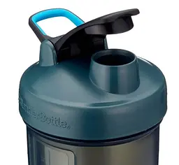 Шейкер спортивний BlenderBottle Pro45 1270 мл Grey/Blue (Pro_45Grey/Blue) - мініатюра 3