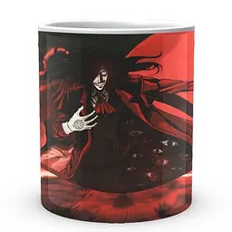 Кухоль GeekLand Hellsing Хелсінг Алукард HLS 02.19 330 мл білий - мініатюра 2