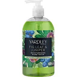 Yardley Рідке мило для рук Fig Leaf & Juniper Moisturising 500мл