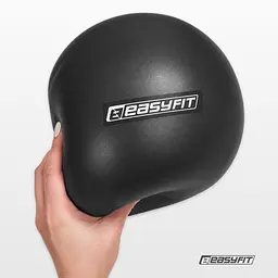 М'яч для пілатеса EasyFit 25 см чорний - мініатюра 2
