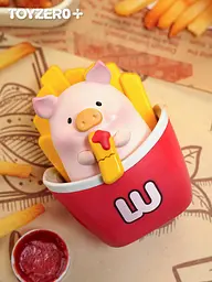 Колекційна фігурка 10/10 Toys Lulu The Piggy Серія Burger Express Movable Series (Blind Box) 10_10 Art.Lulu1310 - мініатюра 5