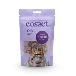 Ласощі для собак Cosset ліофілізована яловича печінка 40 г (001002)