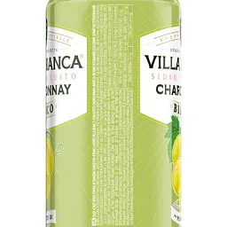 Сидр Villa Bianca con gusto Chardonnay Bianco 4.4% 0.5 л з/б - мініатюра 3