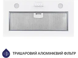 Витяжка Minola HBI 52621 WH GLASS 700 LED - мініатюра 2