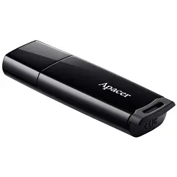 USB флеш накопичувач Apacer 64GB AH336 Black USB 2.0 (AP64GAH336B-1) - мініатюра 2