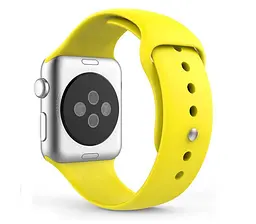 Спортивний ремінець Primo для Apple Watch 38 мм, 40 мм, 41 мм розмір S Yellow - мініатюра 2