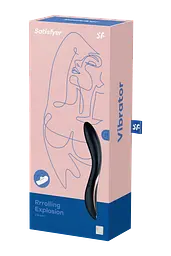 Вібратор Satisfyer Rrrolling Explosion для точки G, 22х3.6 см чорний - мініатюра 6