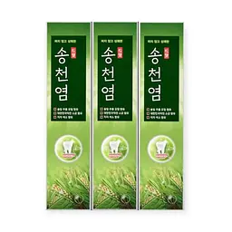 Зубна паста Median Songcheon Salt з екстрактом соснових голок та солі 120 г х 3 штуки