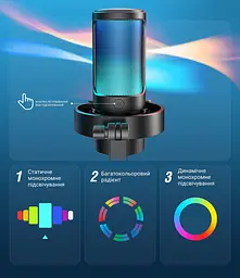 Мікрофон Fifine A8 RGB Ampligame (Ampligame A8) Б/в - мініатюра 11