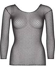 Топ Leg Avenue Long Sleeves T-Shirts Black One Size - мініатюра 3