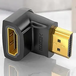 Перехідник Vention HDMI Male to HDMI Female 90° Black (AIOB0-2) 2 штуки - мініатюра 3