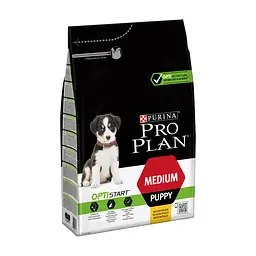 Сухий корм для собак Purina Pro Plan Dog Medium Puppy з високим вмістом курки 3 кг (7613035114869)