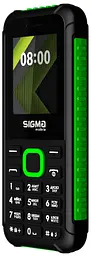 Телефон Sigma X-Style 18 Track Black-Green UA UCRF - мініатюра 3