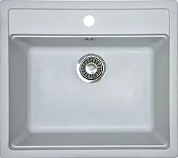 Кухонна мийка Adamant Step 565x500x190 світло-сірий 459223, Сірий