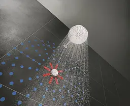 Верхній душ із душовим кронштейном Grohe Rainshower 310 SmartConnect 26640000, Хром - мініатюра 10