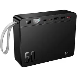 Зовнішній акумулятор Hoco J166 Carretera 50000mAh 22.5W Black [165927]
