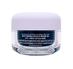 Крем для обличчя Ultra Hyaluronic Acid Bird's Nest Water-Drop Cream Esthetic House 50 мл - мініатюра 3