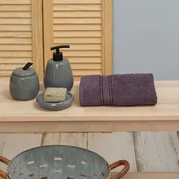 Рушник Karaca Home - Daily Soft antrasit антрацит 50x90 - мініатюра 4