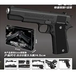Дитячий пневматичний пістолет Colt M1911A-1, на пластикових кульках (6903317759385) - мініатюра 2