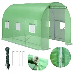 Теплиця садова - парник Holla Garden 300х200х200 см - мініатюра 3