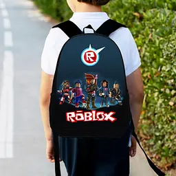 Рюкзак дитячий роблокс "Roblox" 34х27см, міський ранець для хлопчика з принтом (00378)