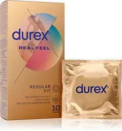 Презервативи Durex Real Feel — безлатексні, ультратонкі, анатомічні, натуральні відчуття - мініатюра 2