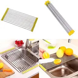 Сушарка для посуду на мийку (раковину) Kitchen Drainboard (жовта) сушіння посуду на раковині (ST)