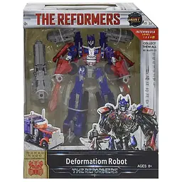 Трансформер Optimus Prime вантажівка та робот, іграшковий автоперетворювач, якісний пластик, 2-в-1