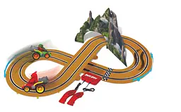 Гоночна траса Maisto Angry Birds Island Challenge Slot Car Set Вісімка (82505) - мініатюра 2