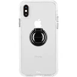 Чехол Case-Mate Tough with Ring Apple iPhone X / iPhone XS (CM038055) Clear - миниатюра 1