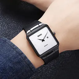Наручний годинник чоловічий 1961BKSI Black-Silver Skmei acs0030465 - мініатюра 3