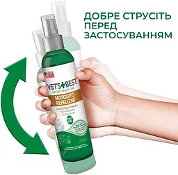 Протипаразитарний спрей для собак Vet's Best Mosquito Repellent 235 мл vb10475 - мініатюра 4