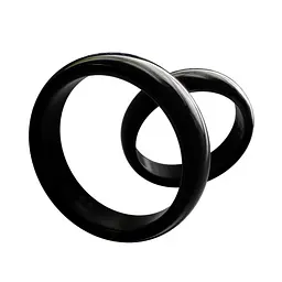Криптогаманець Tangem Ring Wallet 2.0 набір з 2 карт та 1 кільця (Розмір 9US - 18.89мм) Black - мініатюра 4
