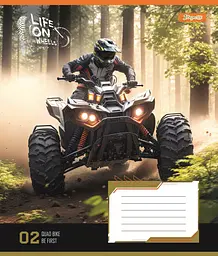 Набір зошитів 1 Вересня Life on wheels А5 в лінійку 36 аркушів 15 шт. (767076) - мініатюра 3