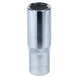 Насадка шестигранна довга 1/2" 18мм CrV ULTRA (6072182) - мініатюра 2