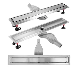 Трап для душу Rea Neox 60 Superflow brushed steel 2в1 REA-G2705