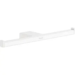 Тримач паперу подвійний Hansgrohe AddStoris Matt White 41748700 Білий матовий