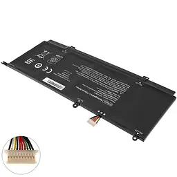 Акумулятор HP SP04XL (Spectre x360 Convertible 13-AP series) 14.8V 4000 mAh 59Wh Black - мініатюра 2